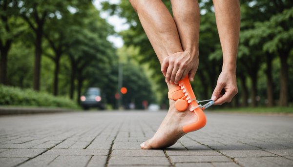 Solution orthopédique de douleur au talon : soulagement efficace et stylé